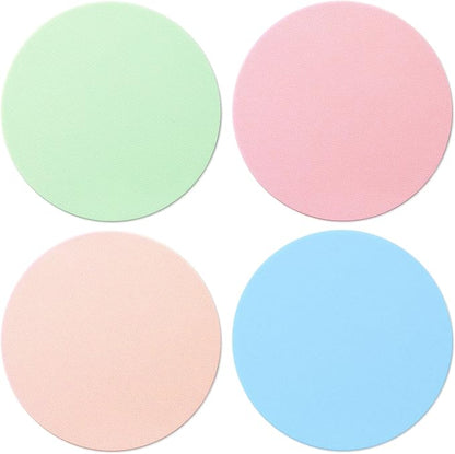 4PCS Jar Gripper Pads - Rubber Husband Jar Opener, Kitchen Grips for Elderly Senior with Arthritis, 4 Colors