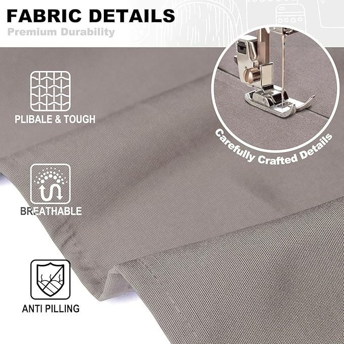 BeLuyi chef apron bib tool apron for man woman cross back straps with 4 pockets for kitchen cooking gardening baking working - Image 3