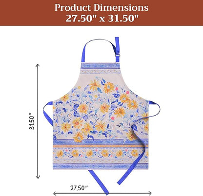 Maison d' Hermine 100% Cotton Apron for women with Pocket Kitchen Chef Apron for Men Cooking Mothers Day Gifts - Image 7