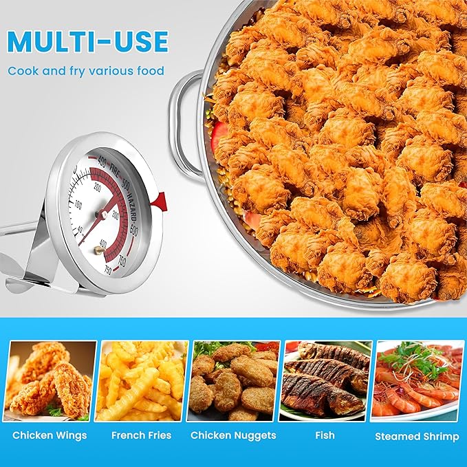 Fire Riot 10QT Outdoor Fish Fryer Kit – Heavy-Duty Aluminum Pot, 6.7QT Basket, Propane Deep Fryer with 0-10 PSI Regulator & Steel Frame – Ideal for Seafood & More