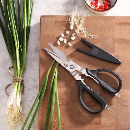 Cangshan 503343 9-inch Heavy-Duty Come-Apart Kitchen Shears with Guard - Image 6