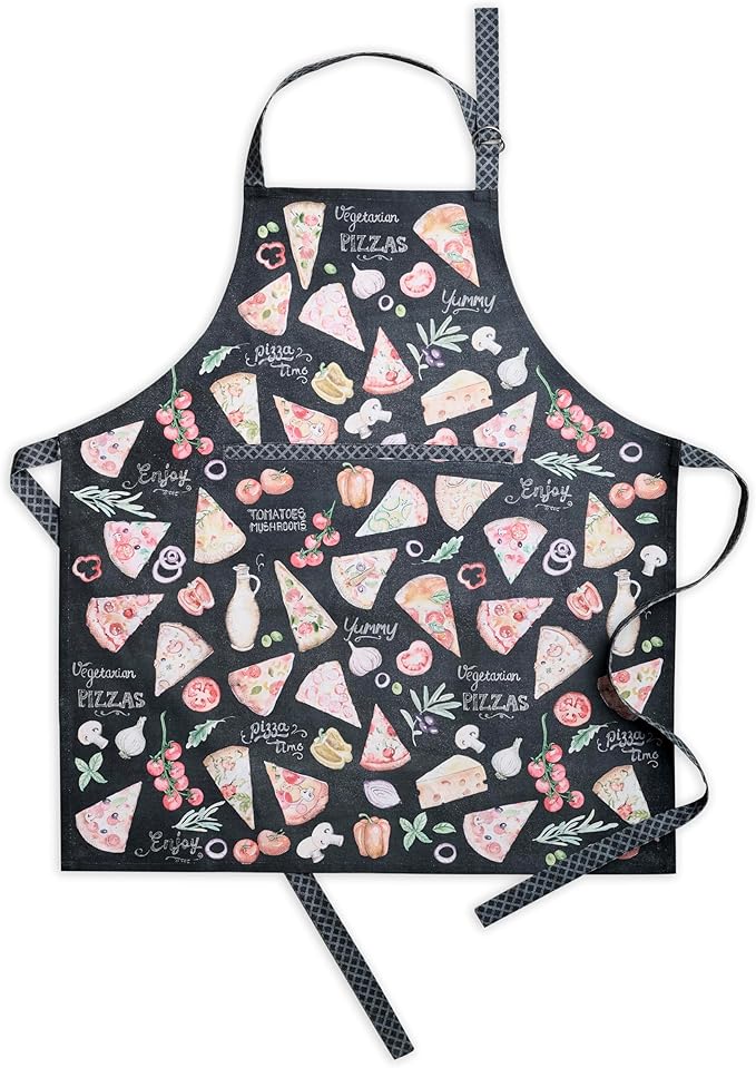 Maison d' Hermine 100% Cotton Apron for women with Pocket Kitchen Chef Apron for Men Cooking Mothers Day Gifts by MaisondHermine
