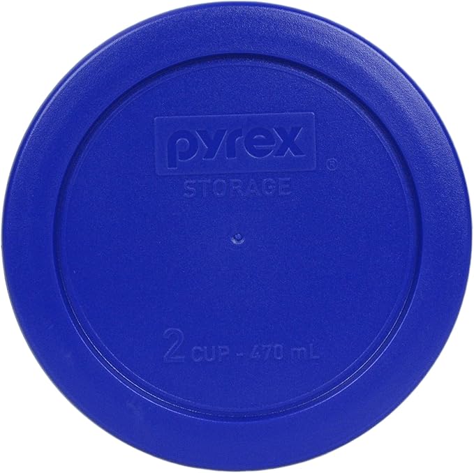Pyrex 7 Lid Oceanic Shades Bundle for 7202, 7200, 7201, and 7402 Glassware, Made in the USA - Image 3