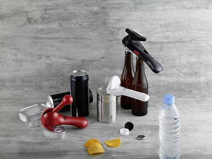 KUHN RIKON Strain-Free Gripper Opener for Jars and Bottles, 10 x 5 x 2.25 inches, White - Image 5