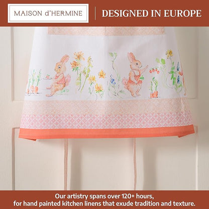 Maison d' Hermine 100% Cotton Apron for women with Pocket Kitchen Chef Apron for Men Cooking Mothers Day Gifts - Image 2