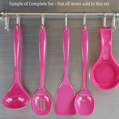 Reston Lloyd Melamine Soup Ladle Kitchen Utensil, Premium Quality Utensil with Heat Resistant Ergonomic Handle, Durable BPA-Free Plastic, 10.5 inch long, One Piece, Magenta - Image 6