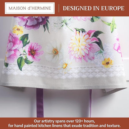 Maison d' Hermine 100% Cotton Apron for women with Pocket Kitchen Chef Apron for Men Cooking Mothers Day Gifts - Image 2