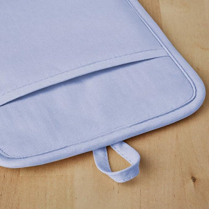 KitchenAid Ribbed Soft Silicone Pot Holder 2-Pack Set, Lavender Cream Purple, 7"x9" - Image 4