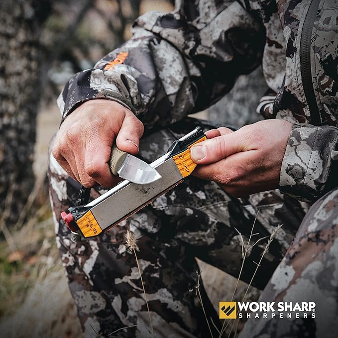 Work Sharp Precision Adjust Elite Set Knife Sharpener value combo bundle with the Guided Field Knife Sharpener - Image 9