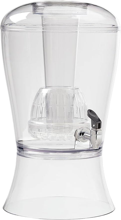 CreativeWare 3 Gallon Beverage Dispenser With Ice Cylinder And Fruit Infuser by CreativeWare