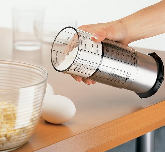 KitchenArt Professional Series 2 Cup Adjust-A-Cup, Champagne Satin, Adjustable, 1/8 to 2-Cup - Image 3