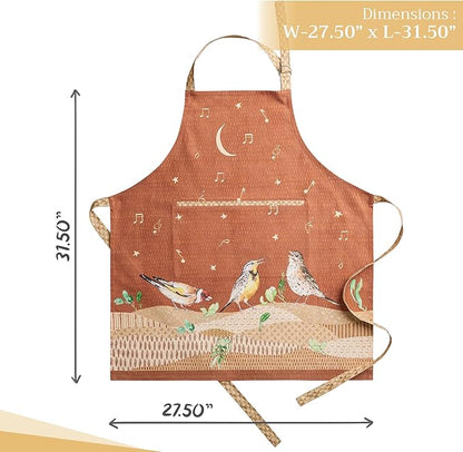 Maison d' Hermine 100% Cotton Apron for women with Pocket Kitchen Chef Apron for Men Cooking Mothers Day Gifts - Image 4