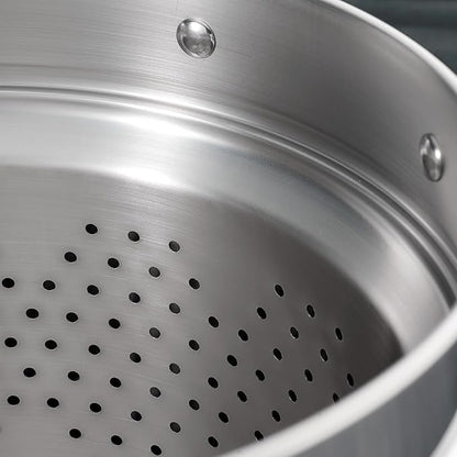 Tramontina Signature Stainless Steel Pasta Strainer Insert for Pot, Basket compatible with 8-Quart Stock Pot - Image 5