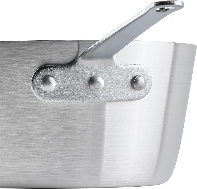 Winco Heavy-Duty Aluminum Tapered Sauce Pan, 3mm, 3.75 Quart - Image 4