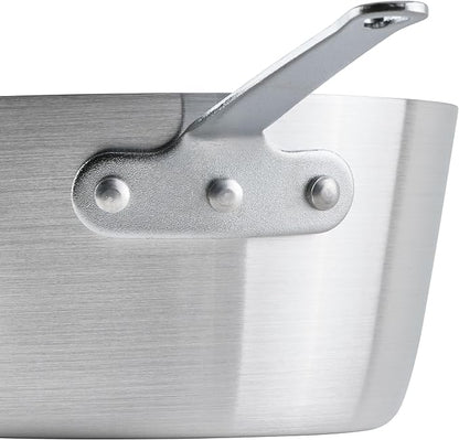 Winco Heavy-Duty Aluminum Tapered Sauce Pan, 3mm, 3.75 Quart - Image 4