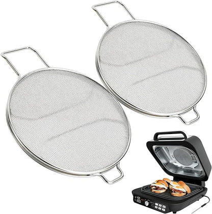2PCS Replacement Splatter Shield for Ninja Foodi IG651,Foodi Grill Air Fryer Accessories,7-in-1 Indoor Grill for IG600, IG601, IG651