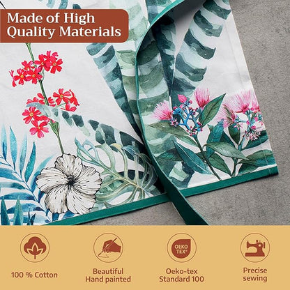 Maison d' Hermine 100% Cotton Apron for women with Pocket Kitchen Chef Apron for Men Cooking Mothers Day Gifts - Image 3