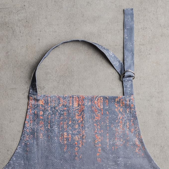 Maison d' Hermine 100% Cotton Apron for women with Pocket Kitchen Chef Apron for Men Cooking Mothers Day Gifts