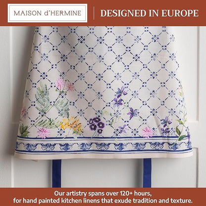 Maison d' Hermine 100% Cotton Apron for women with Pocket Kitchen Chef Apron for Men Cooking Mothers Day Gifts - Image 2