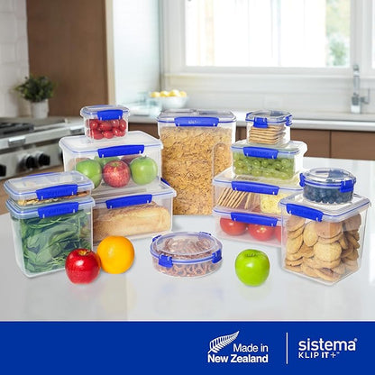 Sistema KLIP IT Large 7L Food Storage Container, Airtight & Stackable, Dishwasher, Freezer, & Microwave-Safe, BPA-Free - Image 7
