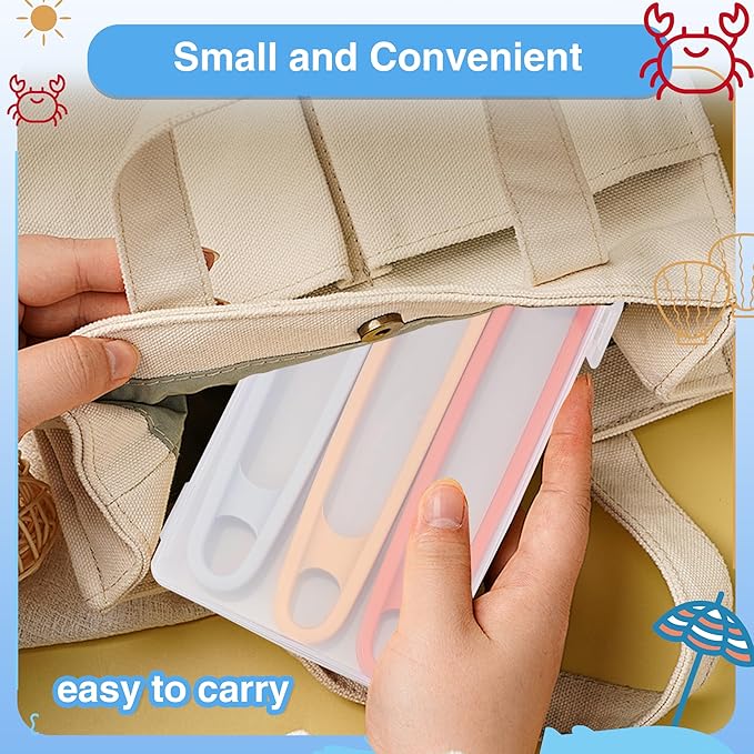 3 Pcs Silicone Mini Tongs 5.5 Inch 3 Colors Small Toddler Tongs, Silicone Toddler Tong for Fine Motor Skills Preschool Sensory Toys and Accessories