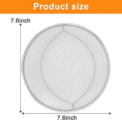 Splatter Shield for Ninja FG551 Foodi Smart XL Grill, Replacement Stainless Steel Splatter Screen Air Fryer Accessories for Ninja FG551 Foodi Smart XL 6-in-1 Indoor Grill
