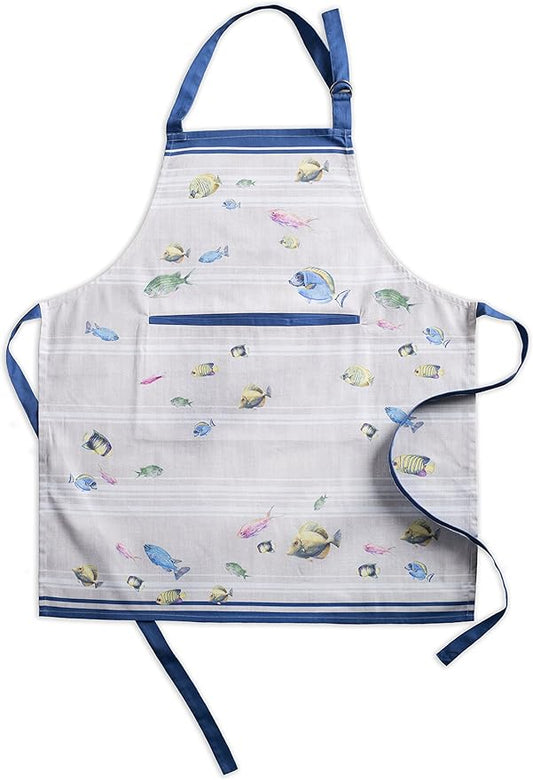 Maison d' Hermine 100% Cotton Apron for women with Pocket Kitchen Chef Apron for Men Cooking Mothers Day Gifts by MaisondHermine