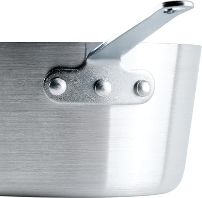Winco Heavy-Duty Aluminum Tapered Sauce Pan, 3mm, 2.5 Quart - Image 4