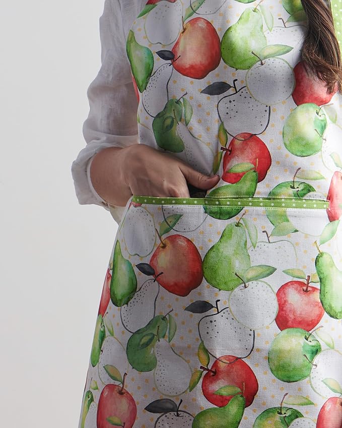Maison d' Hermine 100% Cotton Apron for women with Pocket Kitchen Chef Apron for Men Cooking Mothers Day Gifts - Image 9