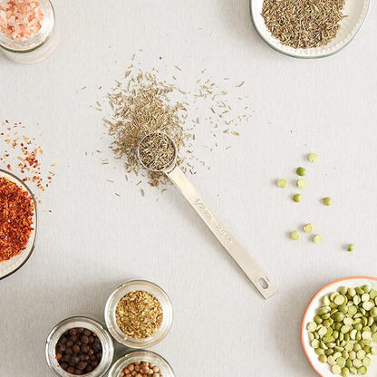 RSVP International Endurance Kitchen Collection Open Stock Measuring Spoon, Stainless Steel, Dishwasher Safe, 0.5-Teaspoon - Image 4