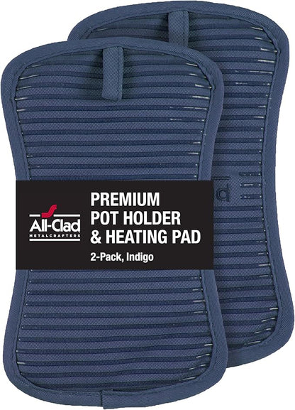 All-Clad Premium Pot Holder, 2-Pack, Indigo by All-Clad