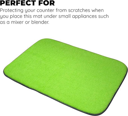 Jacent Microfiber Produce Drying Mat, 12 x 18 inch - 1 Pack