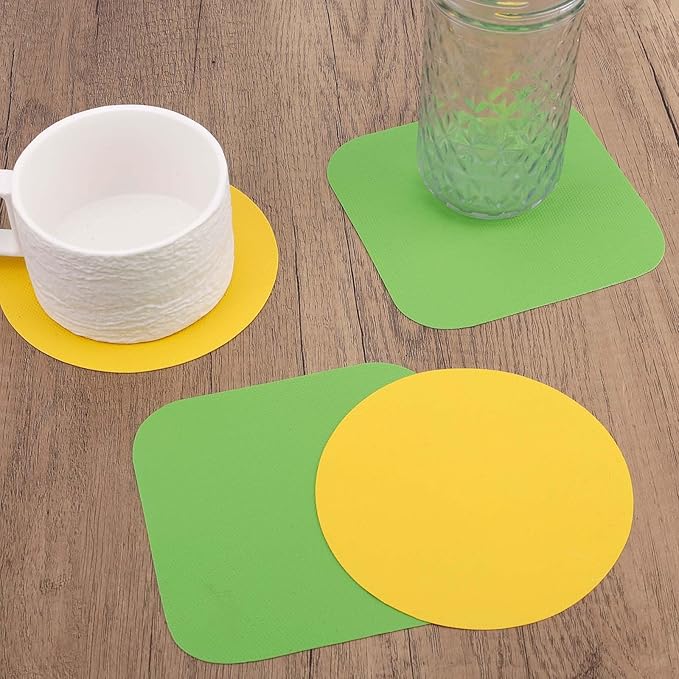 4pcs Rubber Jar Opener, 2 Round & 2 Square Rubber Bottle Opener Pads Non-Slip Texture Jar Lid Remover for the Elderly & Users with Weak Hands - Image 3