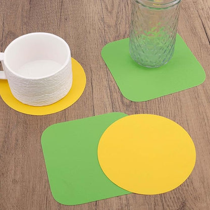 4pcs Rubber Jar Opener, 2 Round & 2 Square Rubber Bottle Opener Pads Non-Slip Texture Jar Lid Remover for the Elderly & Users with Weak Hands - Image 3