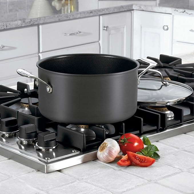 Cuisinart Chef's Classic 6-Quart PURELYCERAMIC™ Nonstick PFAS Free Hard-Anodized, Stockpot with Cover, 644C-24 - Image 3