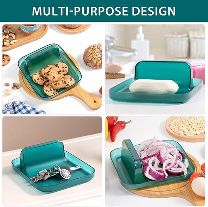 Li&Zhao Spoon Rest for Stove Top - Stove Spoon Holder for Kitchen Counter Pot Lid Holder Utensil Rest Cooking Spoon Holder