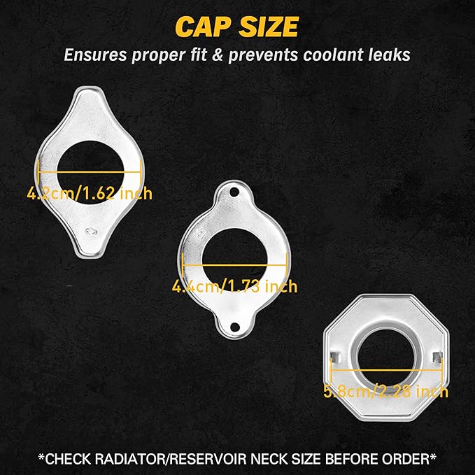 ELEAD No-Spill Coolant Funnel Kit - 19-Piece Radiator Funnel burping kit, coolant Bleeder kit, Extra Funnels and Adapters for Universal Vehicle - Image 6