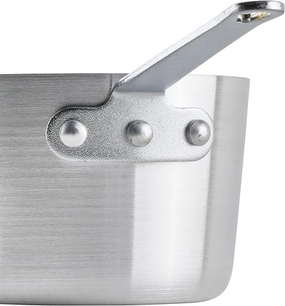 Winco Heavy-Duty Aluminum Tapered Sauce Pan, 3mm, 1.5 Quart - Image 4