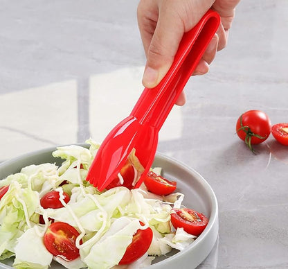New Star Foodservice 35605 Utility Tong, High Heat Plastic, Straight Edge, 6 Inch, Set of 12, Red - Image 7