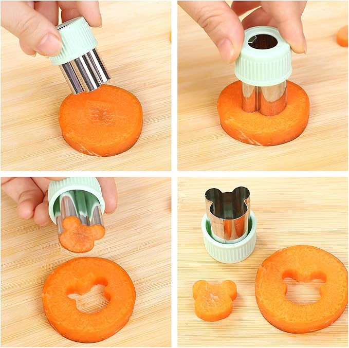 Vegetable Cutter Shapes Set Mini Sizes Cookie Cutters Set Fruit Cookie Pastry Stamps Mold - Image 4