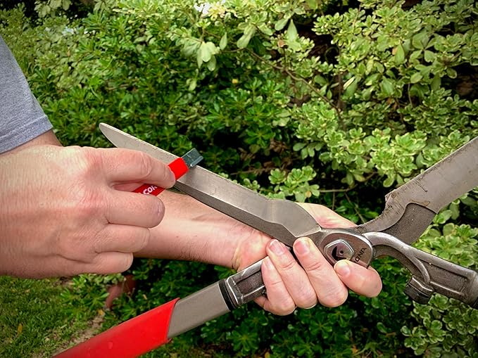 Corona Tools Handheld Garden Tool Sharpener– Blade Sharpener for Pruning Shears, Loppers, Hedge Clippers & More - Image 6