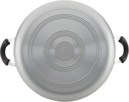 Farberware Cookware Nonstick Stockpot with Lid, 10.5 Quart, Silver - Image 6