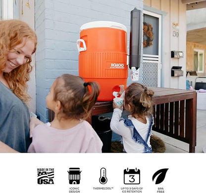 Igloo Sports Cooler | Insulated Beverage Dispenser with Spout |Portable Handwashing Station - Image 5