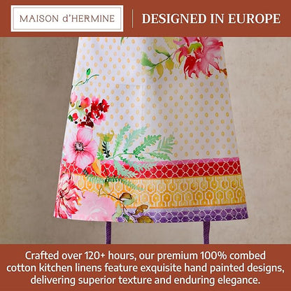 Maison d' Hermine 100% Cotton Apron for women with Pocket Kitchen Chef Apron for Men Cooking Mothers Day Gifts - Image 3