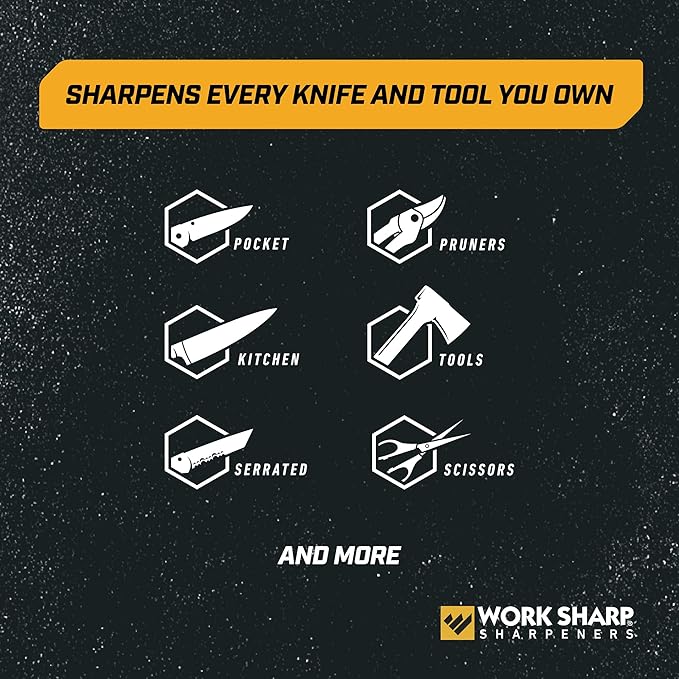 Work Sharp MK2 Professional Electric Knife and Tool Sharpener - Adjustable Tool and Knife Sharpening System - Image 5