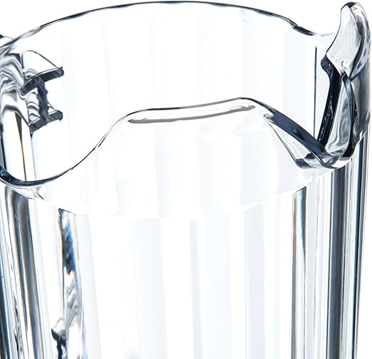 Carlisle FoodService Products 553807 Plastic Pitcher, 48 Ounces, Clear (Pack of 6) - Image 5
