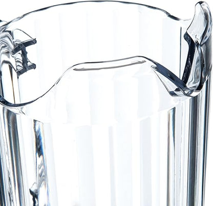 Carlisle FoodService Products 553807 Plastic Pitcher, 48 Ounces, Clear (Pack of 6) - Image 5