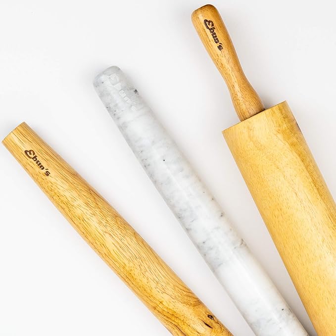 French Rolling Pin – 18 Inch Wooden Dough Roller for Baking Pizza, Pie Crust, Cookies & Pasta | Essential Kitchen Tool & Gift for Bakers, Chefs & Home Cooks - Image 7