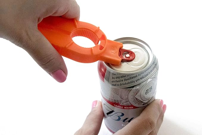 Multifunctional Bottle and Can Opener, Plastic Water Bottle, Twist-Off, Pull Tab Soup, for Weak Hands, Seniors, Elderly, Rheumatoid Arthritis, Bottle Gripper, Ergonomic (Two Pack) - Image 7