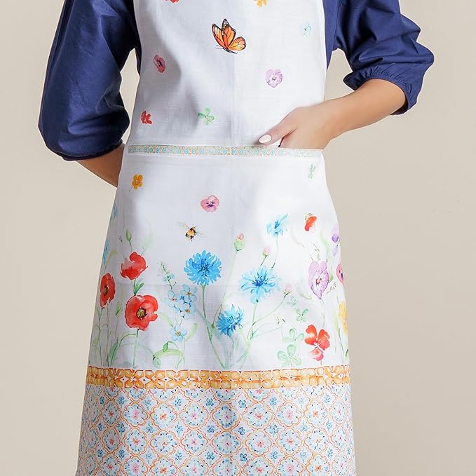 Maison d' Hermine 100% Cotton Apron for women with Pocket Kitchen Chef Apron for Men Cooking Mothers Day Gifts - Image 8